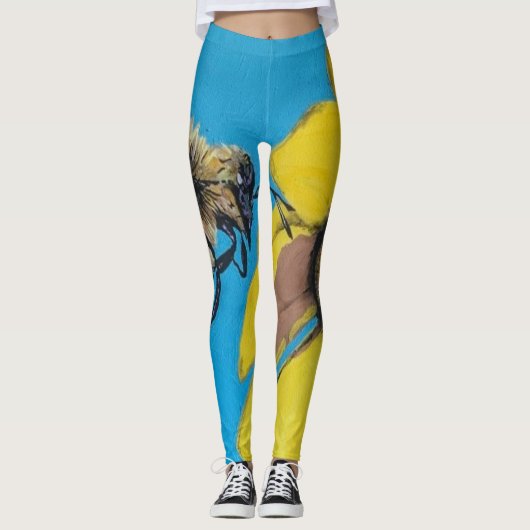 'Garden Dance' Schilderen op een Leggings (Voorkant)
