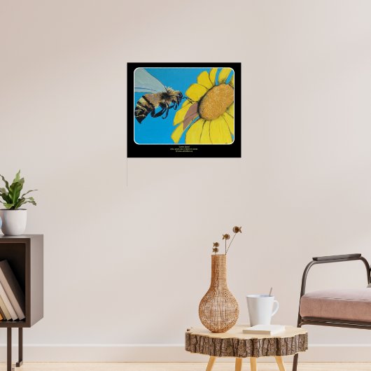 'Garden Dance' Schilderen op een Poster (Woonkamer 3)