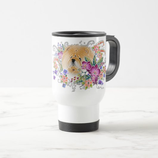 GARDEN DANCE tasse de voyage Chow (Devant droit)