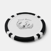Garden Dreamer-serie – BNW Forest Lover Poker Chips (Enkel)