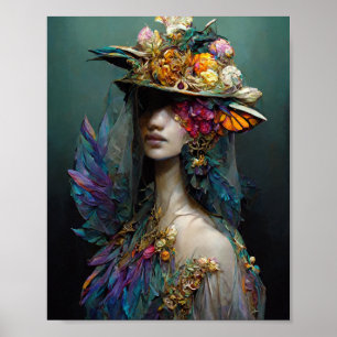 Garden Elf 2 Fantasy Art Poster