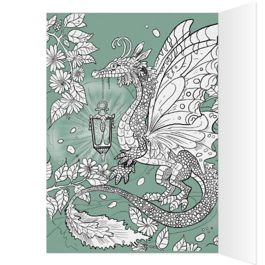 Garden Faery Dragon (Intérieur (Gauche))