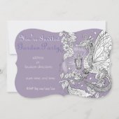 Garden Faery Dragon Invitation (Devant)