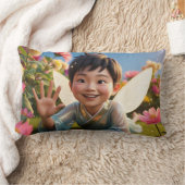 Garden Fairy Groeten Kussen (Deken)