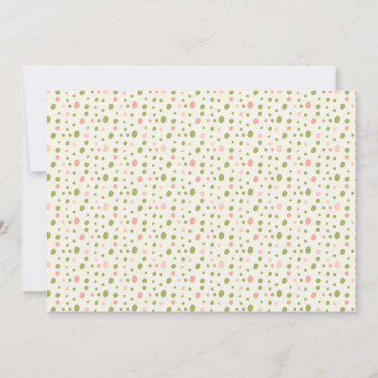 Garden Fairy Invitation d'anniversaire (Dos)