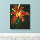 Garden Flame Wrapped Canvas Afdruk (Insitu (Houten vloer))