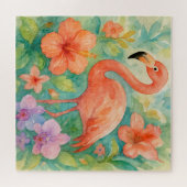 Garden Flamingo Legpuzzel (Horizontaal)