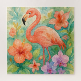 Garden Flamingo Legpuzzel
