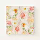 Garden Floral Fête des mariées Livre d'or (Dos)