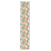 Garden Floral Pattern Medium Tafelloper (Voorkant)