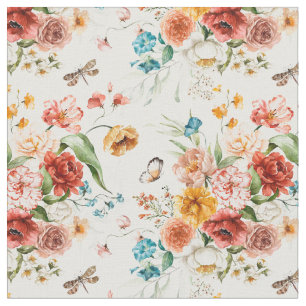 Garden Floral Pattern Stof