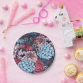 Garden florals papieren bordje (Feest)