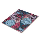 Garden florals tegeltje (Zijkant)