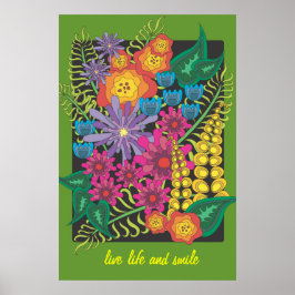 Garden Flower, Bouquet Poster