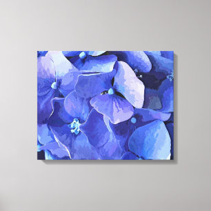 GARDEN FLOWERS CANVAS AFDRUK