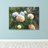 Garden Flowers Canvas Afdruk (Insitu (Houten vloer))