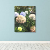 Garden Flowers Canvas Afdruk (Insitu (Houten vloer))