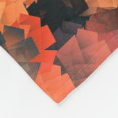 GARDEN FLOWERS FLEECE DEKEN (Hoek)