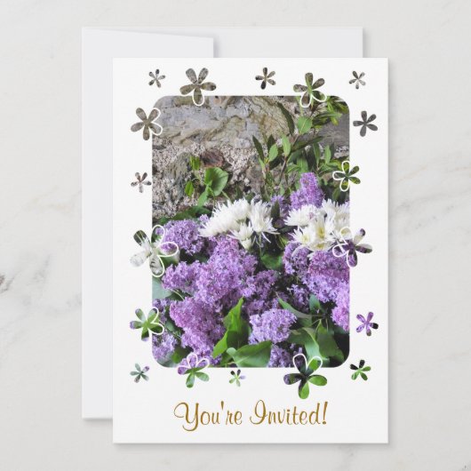 GARDEN FLOWERS KAART (Voorkant)