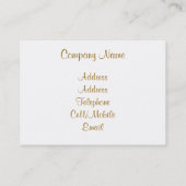 GARDEN FLOWERS VISITEKAARTJE (Achterkant)