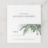 Garden Foliage Natuur Greenery Wedding (Buitenkant ongevouwen)