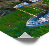 Garden Fountain Poster (Hoek)