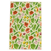 Garden-Fresh Veggies Gift Bag — Medium | Cream  Medium Cadeauzakje (Achterkant)
