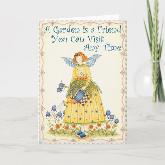Garden Friend - Carte de voeux (Devant)