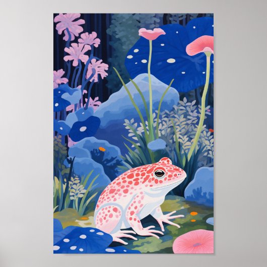 Garden Frog Poster (Voorkant)