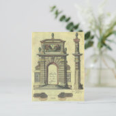 Garden Gate Arch, renaissance Architecture Briefkaart (Staand voorkant)