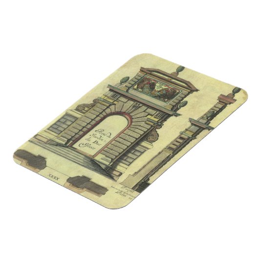 Garden Gate Arch, renaissance Architecture Magneet (Linkerzijde)