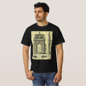 Garden Gate Arch, renaissance Architecture T-shirt (Voorkant volledig)