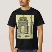 Garden Gate Arch, renaissance Architecture T-shirt (Voorkant)