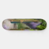 Garden Gate en Wisteria Skateboard (Horizontaal)
