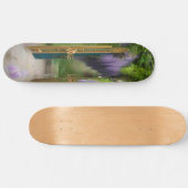 Garden Gate en Wisteria Skateboard (Horizontaal)