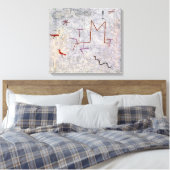 Garden Gate K | Paul Klee | Canvas Afdruk (Insitu (Slaapkamer))