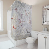 Garden Gate K | Paul Klee | Douchegordijn (In situ)