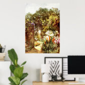 Garden Gate Poster (Thuiskantoor)