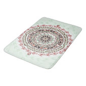 Garden Gem Mandala Bath Mat (Gekanteld)