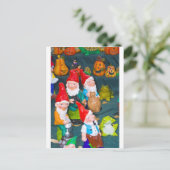 Garden gnome briefkaart (Staand voorkant)