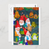Garden gnome briefkaart (Voorkant / Achterkant)