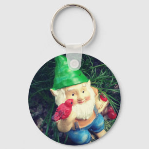 Garden Gnome in mijn Chamomile#inmygarden Sleutelhanger