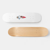Garden Gnome Slick (geen schaduwen) Skateboard (Horizontaal)