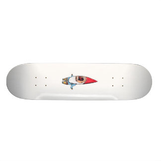 Garden Gnome Slick (geen schaduwen) Skateboard