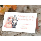 Garden Gnome Woodland Sinaasappel Trouwtafel Escor