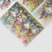 Garden Gnomes Tissuepapier (Detail)