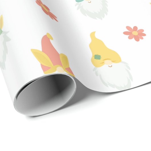 Garden Gnomes Wrapping Paper Cadeaupapier (Rol Hoek)