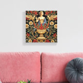 Garden Goddess Canvas Afdruk (Insitu (Woonkamer))