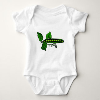 Garden Green Pea Pods Romper