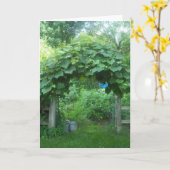 Garden Greeting Kaart (Gele Bloem)